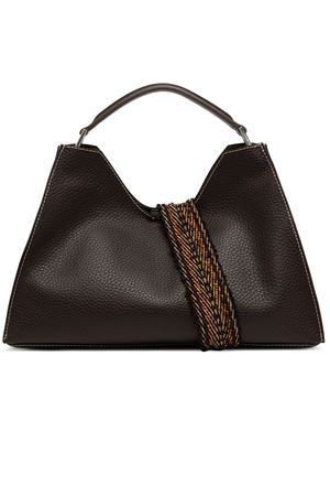 Aurora dark brown grain leather bag GIANNI CHIARINI | BS10566RNGDBLNASP14064